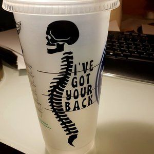 Chiropractor Starbucks Venti Cold Tumbler